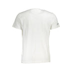 Weißes Baumwoll-Herren-T-Shirt