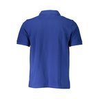 Blaues Herren-Polo aus Baumwolle