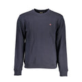 Blaues Baumwoll-Herren-Sweatshirt
