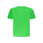Grünes Baumwoll-Herren-T-Shirt