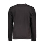 Black Cotton Men's Sweatshirt