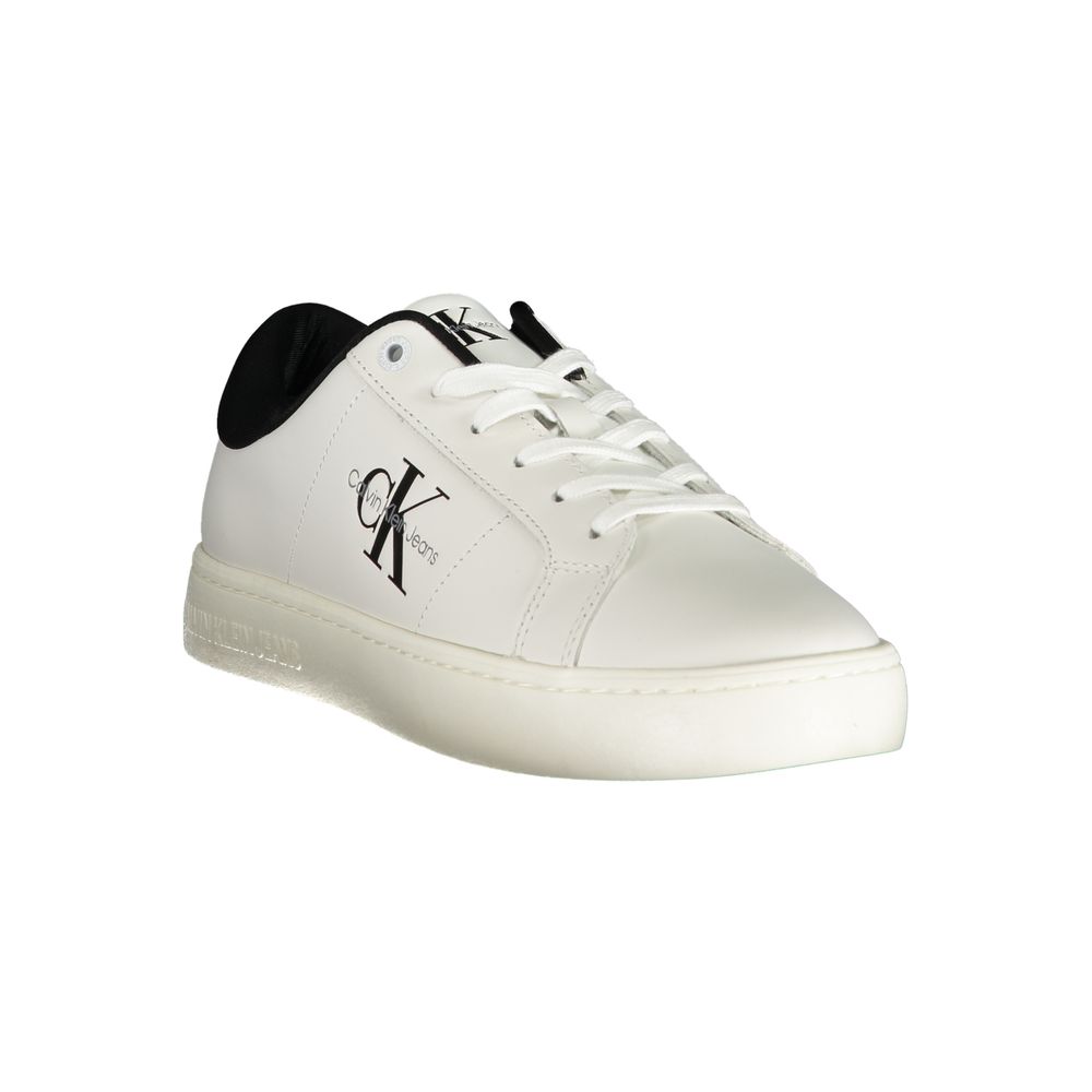 Weißer Polyurethan-Herren-Sneaker