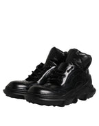 Black Leather Casual Mens Ankle Boots Shoes