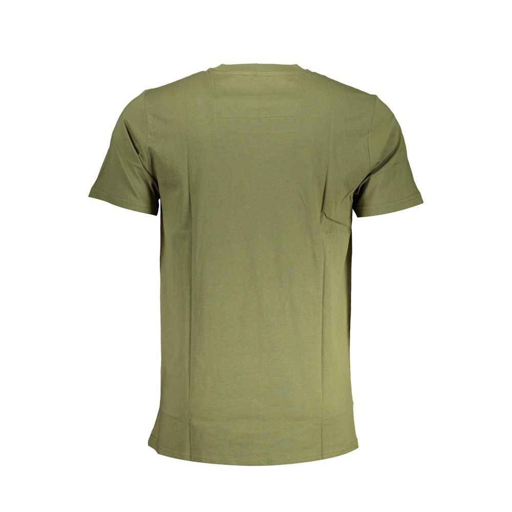Grünes Baumwoll-T-Shirt für Herren