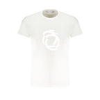 White Cotton Men's T-Shirt