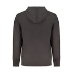 Black Cotton Men's Hoodie
