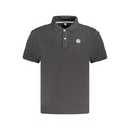 Schwarzes Poloshirt aus Baumwolle für Herren