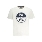 Herren-T-Shirt aus weißer Baumwolle