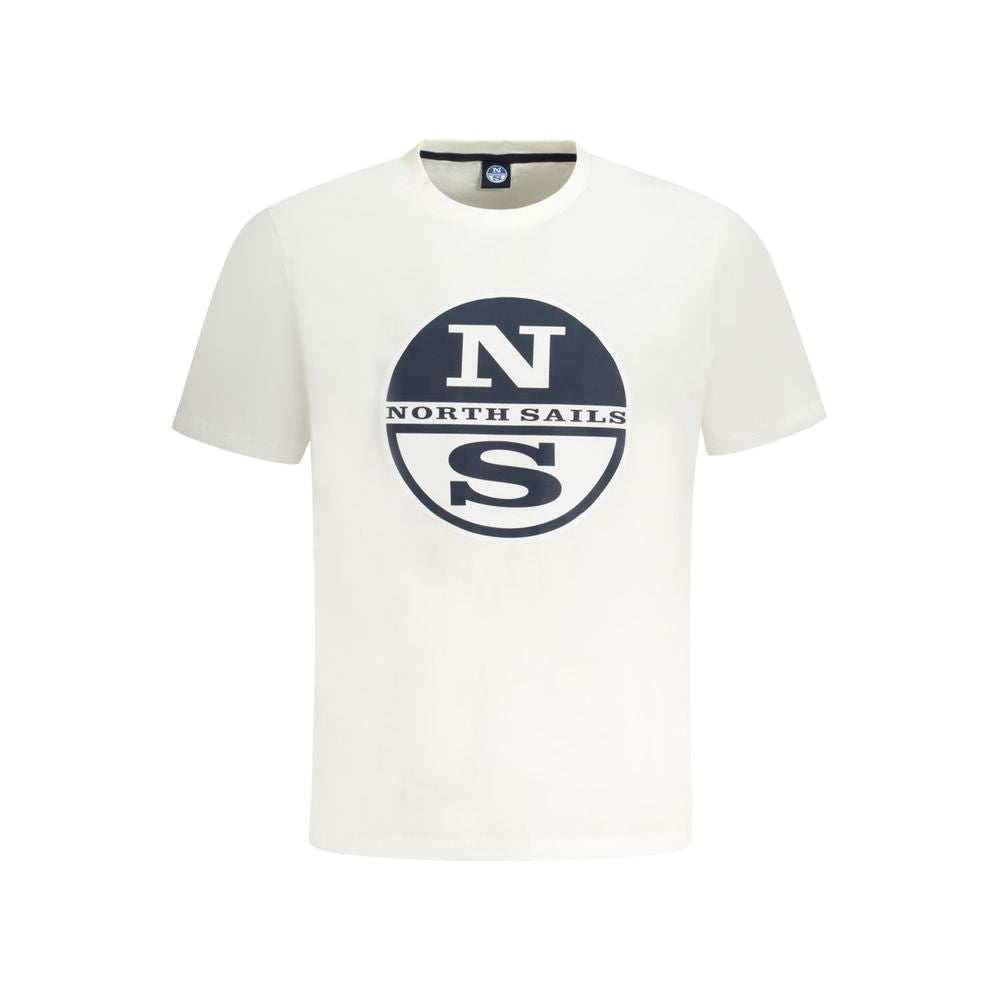 Herren-T-Shirt aus weißer Baumwolle