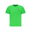 Grünes Baumwoll Herren-T-Shirt