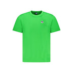 Grünes Baumwoll Herren-T-Shirt