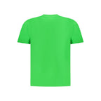 Grünes Baumwoll Herren-T-Shirt