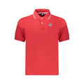 Red Cotton Men's Polo