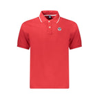 Red Cotton Men's Polo
