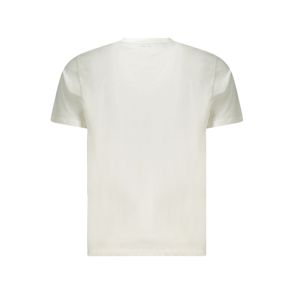 Herren-T-Shirt Baumwolle Weiß