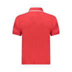 Red Cotton Men's Polo