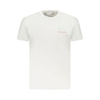 White Cotton Men's T-Shirt