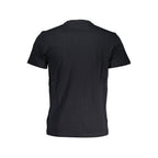 Black Cotton Men's T-Shirt