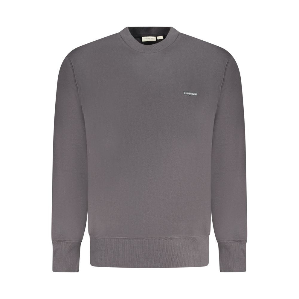 Schwarzes Baumwoll-Sweatshirt für Herren