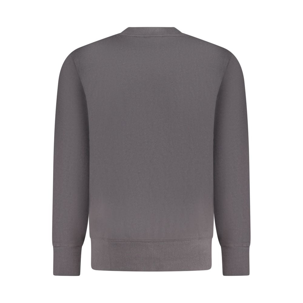 Schwarzes Baumwoll-Sweatshirt für Herren