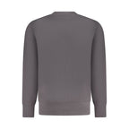 Schwarzes Baumwoll-Sweatshirt für Herren