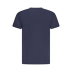 Herren-T-Shirt aus blauer Baumwolle
