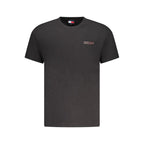 Black Cotton Men's T-Shirt