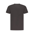 Black Cotton Men's T-Shirt