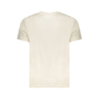 Beige Cotton Men's T-Shirt