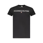 Black Cotton Men's T-Shirt