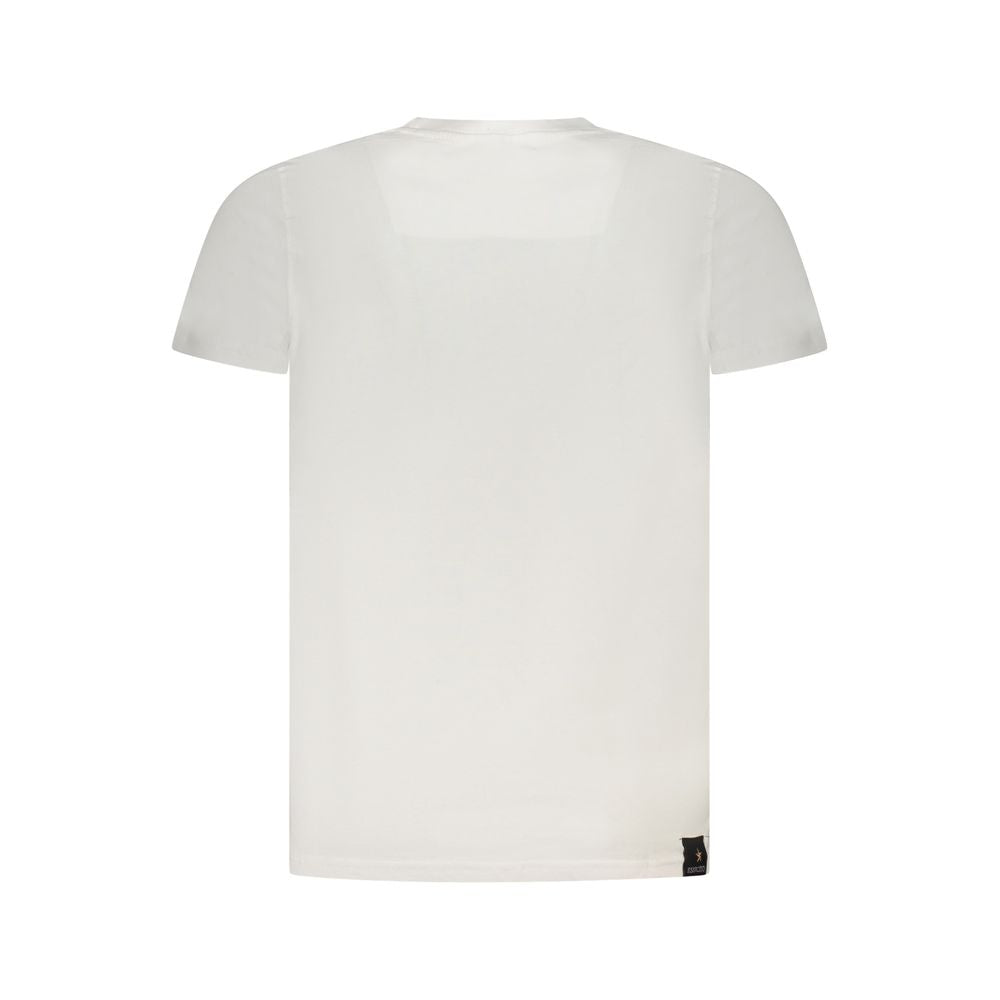 Weißes Baumwoll-Herren-T-Shirt