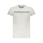 White Cotton Men's T-Shirt