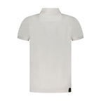 Weißes Baumwoll-Polo-Shirt für Herren