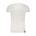 White Cotton Men's T-Shirt