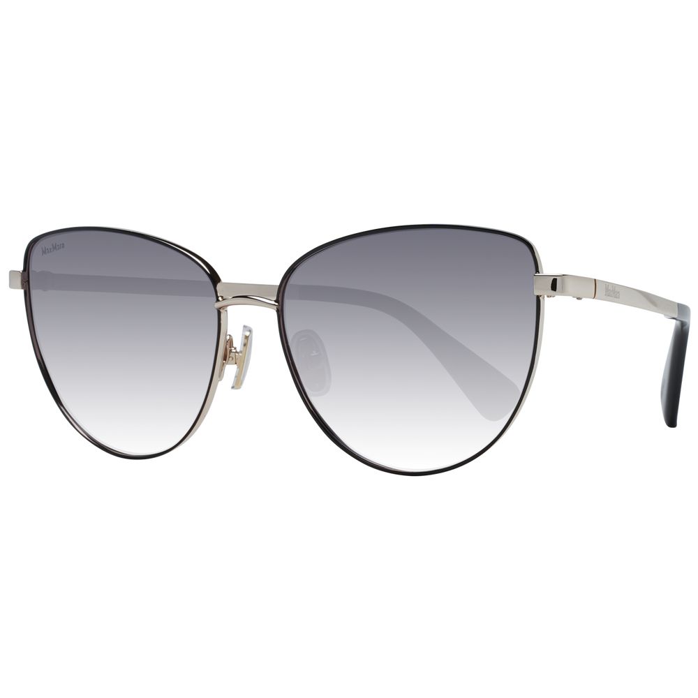 Goldene Metallsonnenbrille