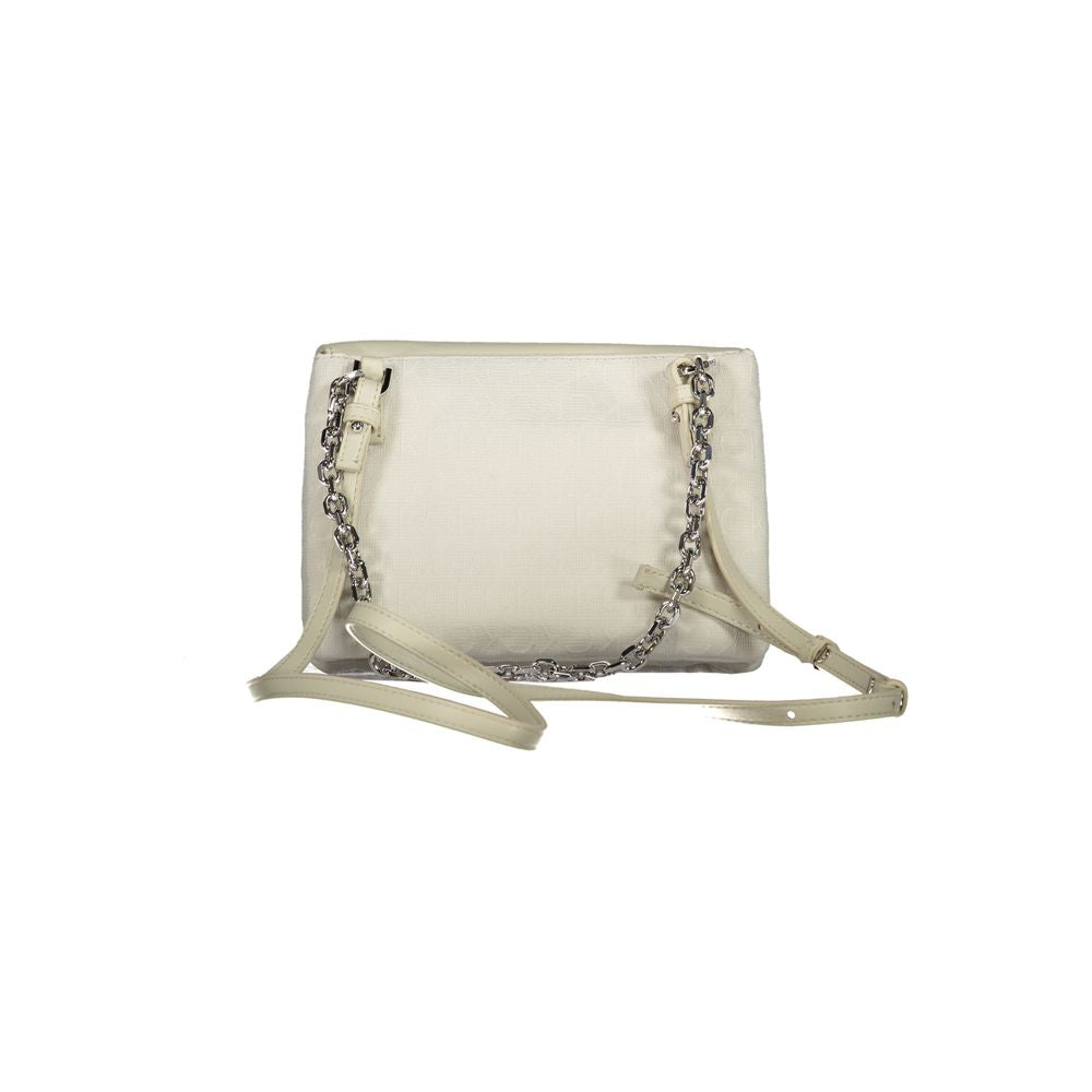 Beige Polyester Damenhandtasche