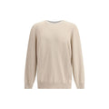 Beige Kaschmirpullover