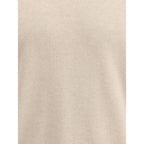Beige Kaschmirpullover