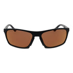 Schwarze Aluminium-Sonnenbrille