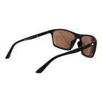 Schwarze Aluminium-Sonnenbrille