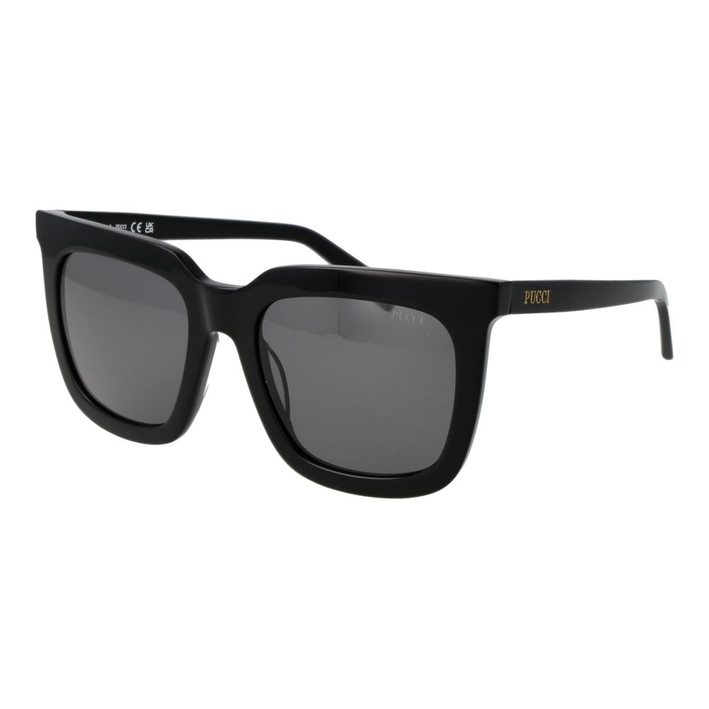 Occhiali da sole in acetato nero