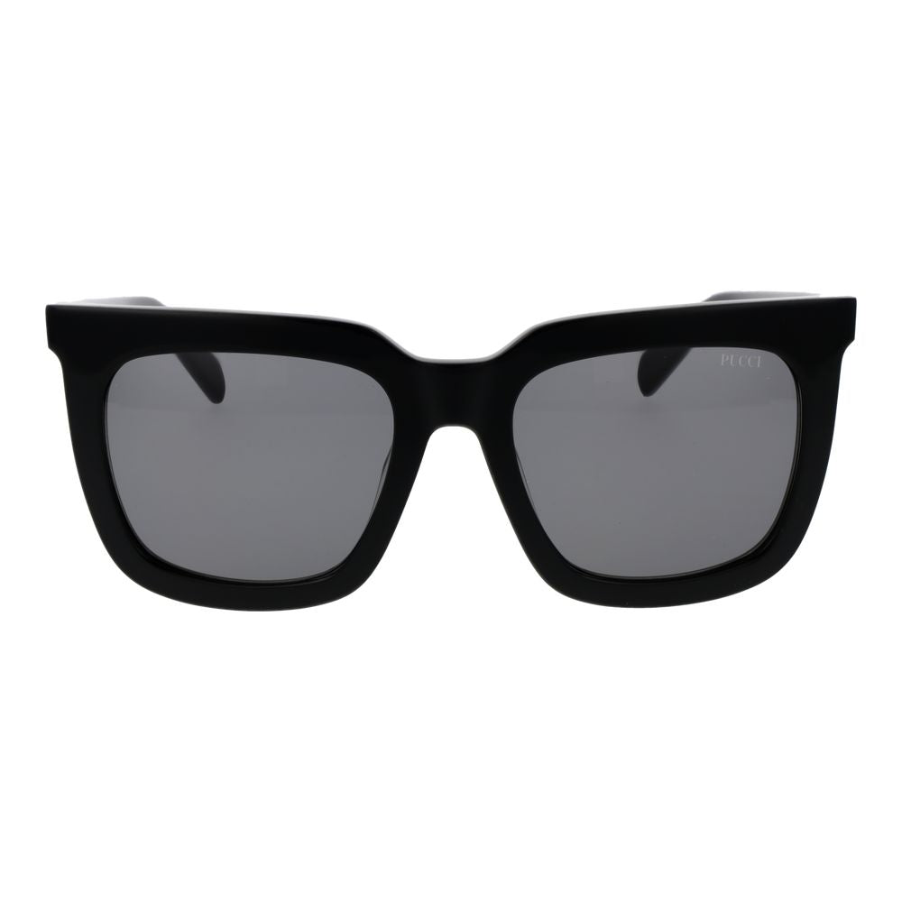 Occhiali da sole in acetato nero