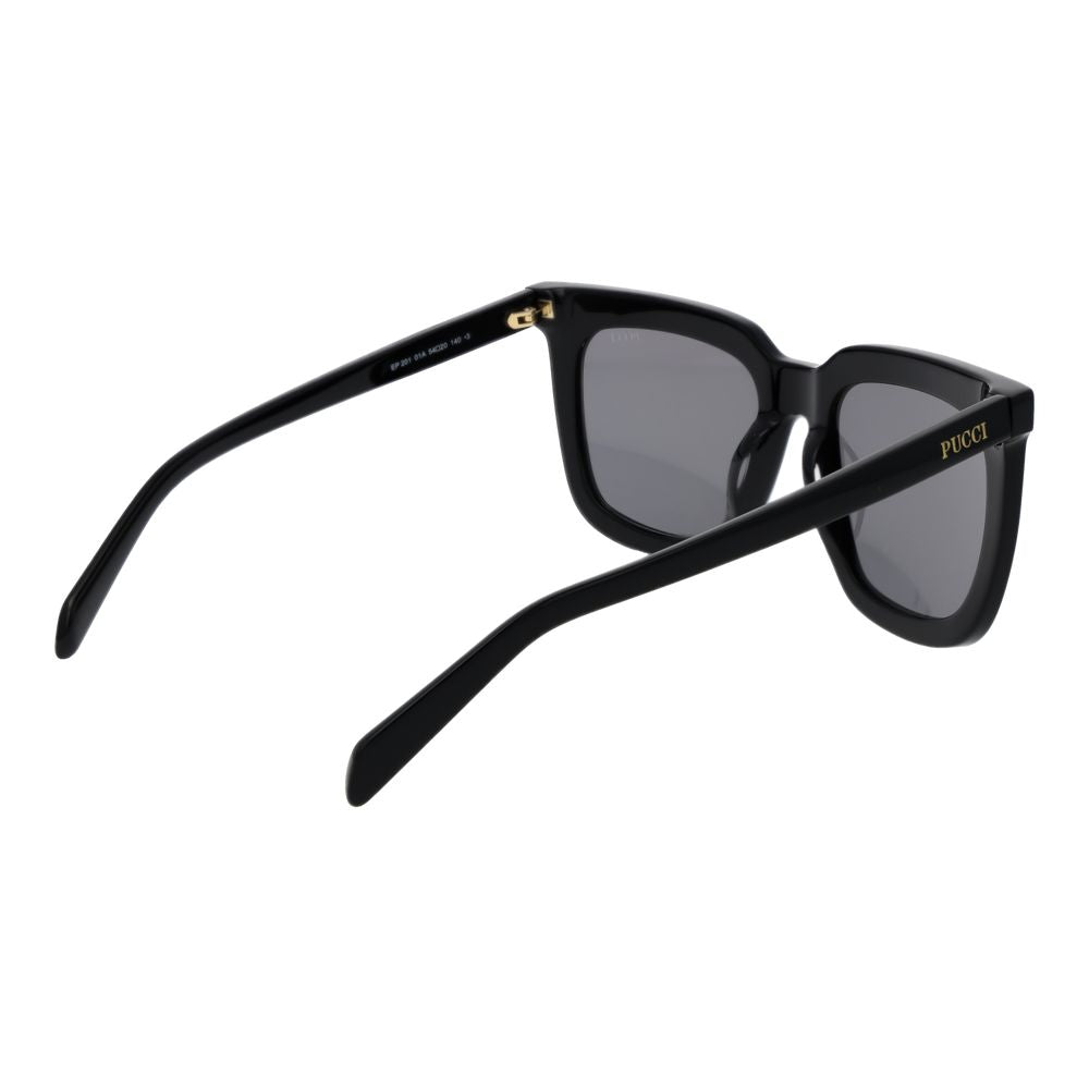 Occhiali da sole in acetato nero