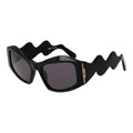 Sonnenbrille aus schwarzem Azetat