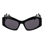 Sonnenbrille aus schwarzem Azetat