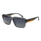 Sonnenbrille aus grauem Azetat