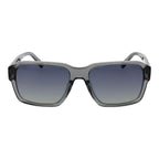 Sonnenbrille aus grauem Azetat