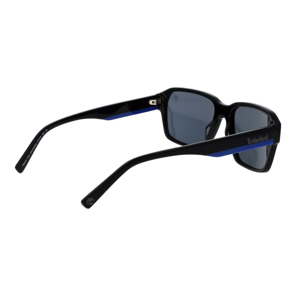 Schwarze Sonnenbrille aus Acetat