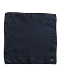 Blauer DG Crown Herren Foulard Schal aus Seide