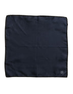 Blauer DG Crown Herren Foulard Schal aus Seide